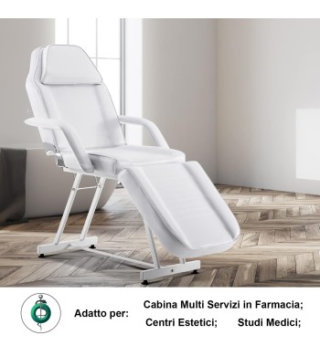 Lettino Professionale a 3 Sezioni – Regolabile e Multifunzionale